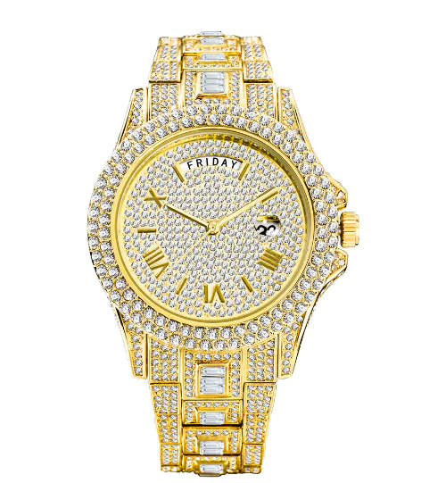 Luxury Crystal Watch