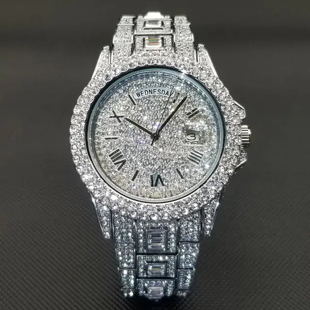 Luxury Crystal Watch