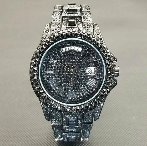 Luxury Crystal Watch