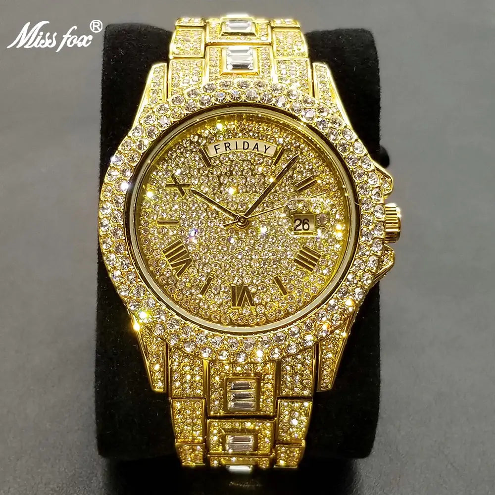 Luxury Crystal Watch