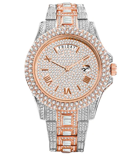 Luxury Crystal Watch