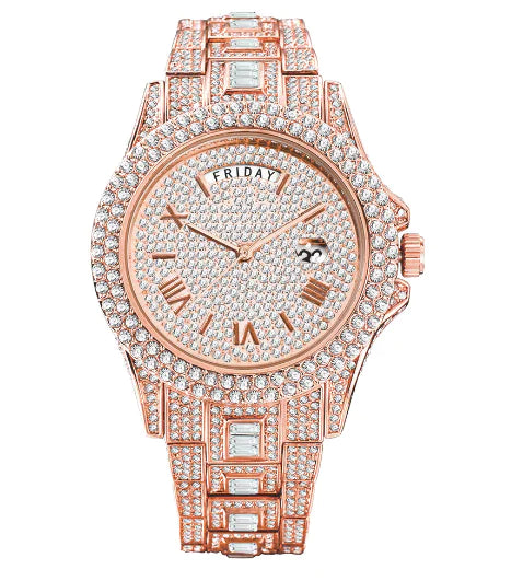 Luxury Crystal Watch