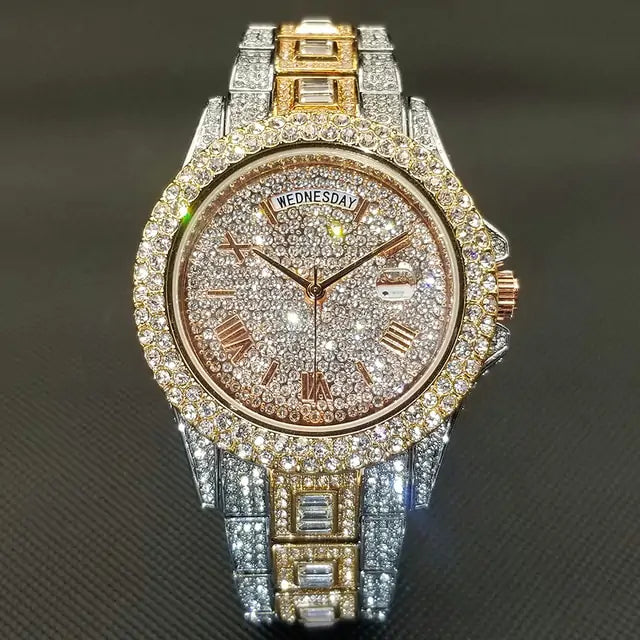 Luxury Crystal Watch