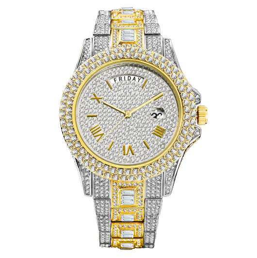 Luxury Crystal Watch