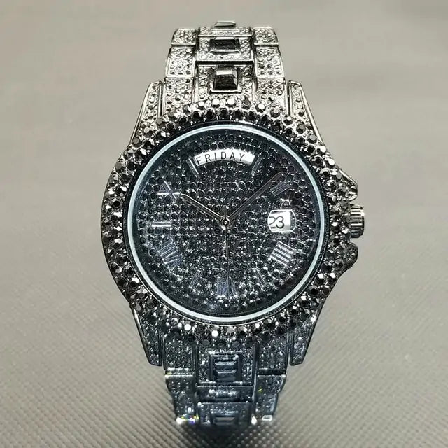 Luxury Crystal Watch