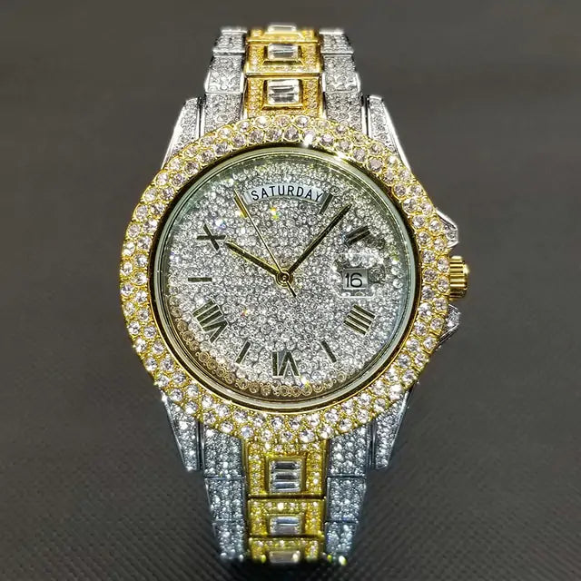 Luxury Crystal Watch