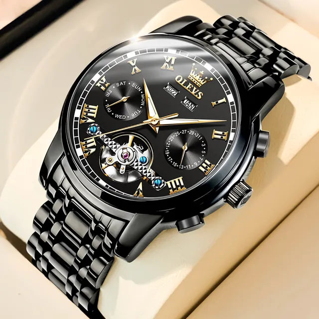 Stylish Watch For Men black