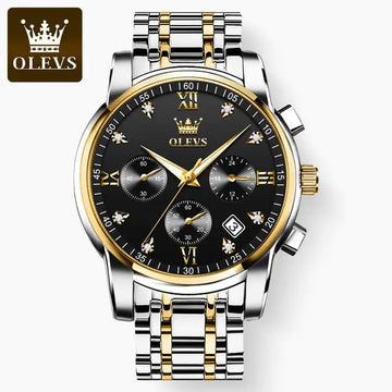 OLEVS Watch For Men - Top Brand Luxury Chronograph