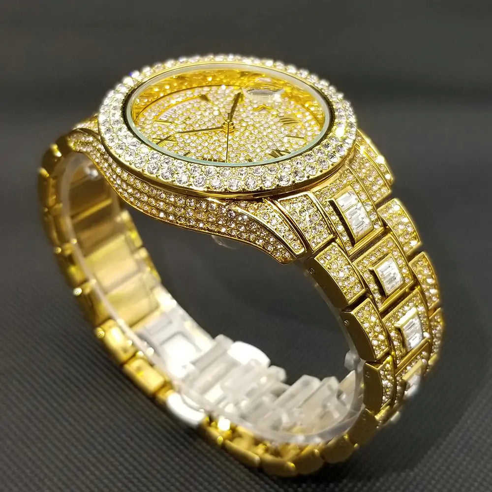 Luxury Crystal Watch