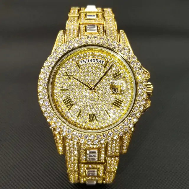 Luxury Crystal Watch