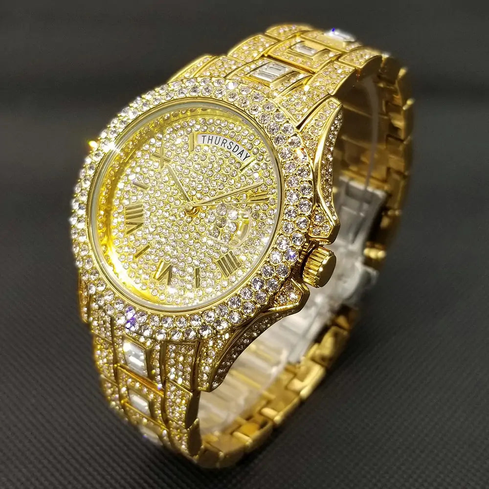 Luxury Crystal Watch