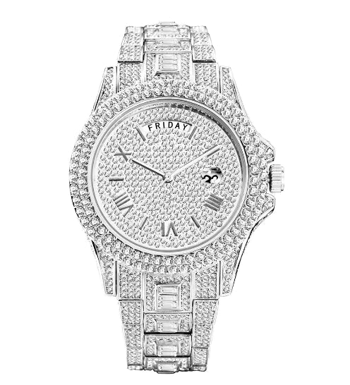 Luxury Crystal Watch